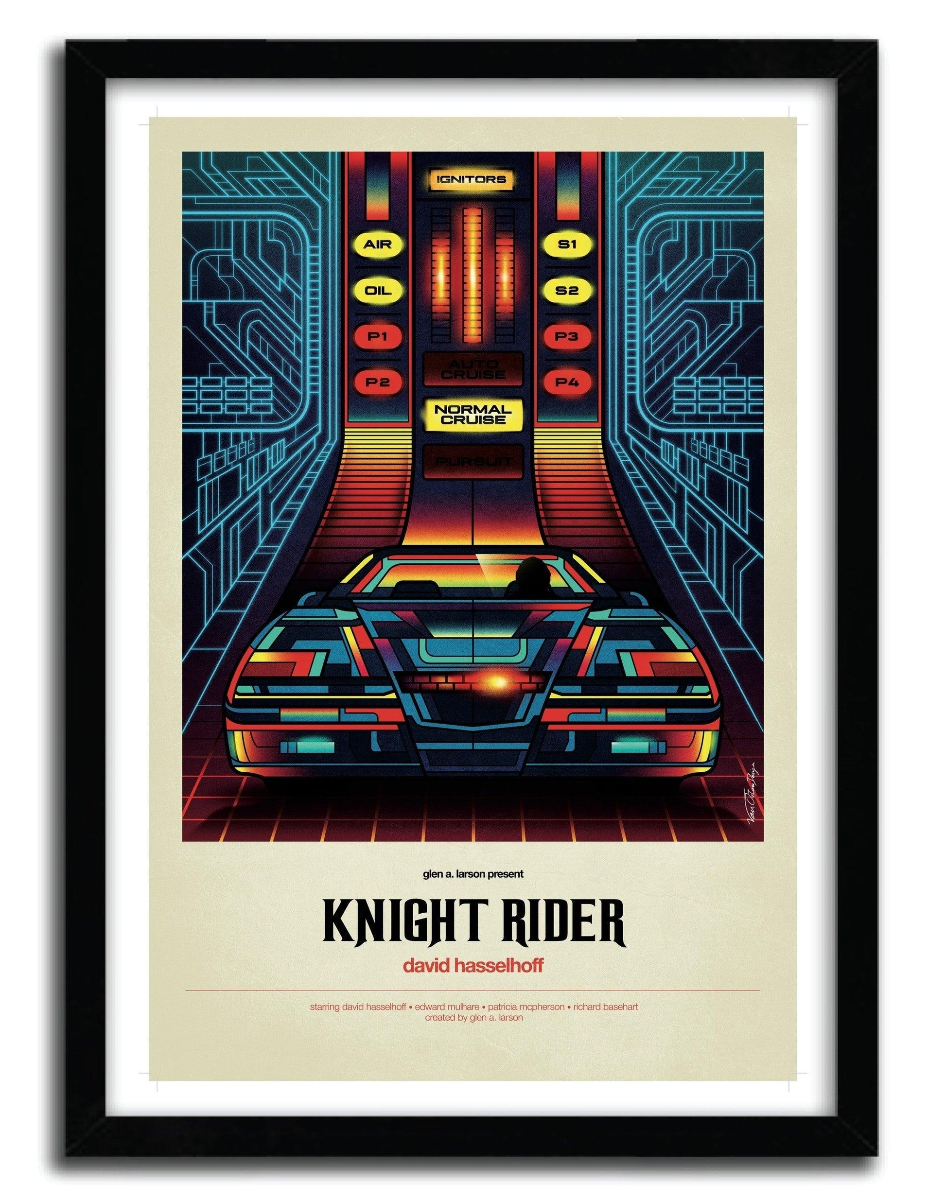 KNIGHT RIDER  by VAN ORTON ArtAndToys