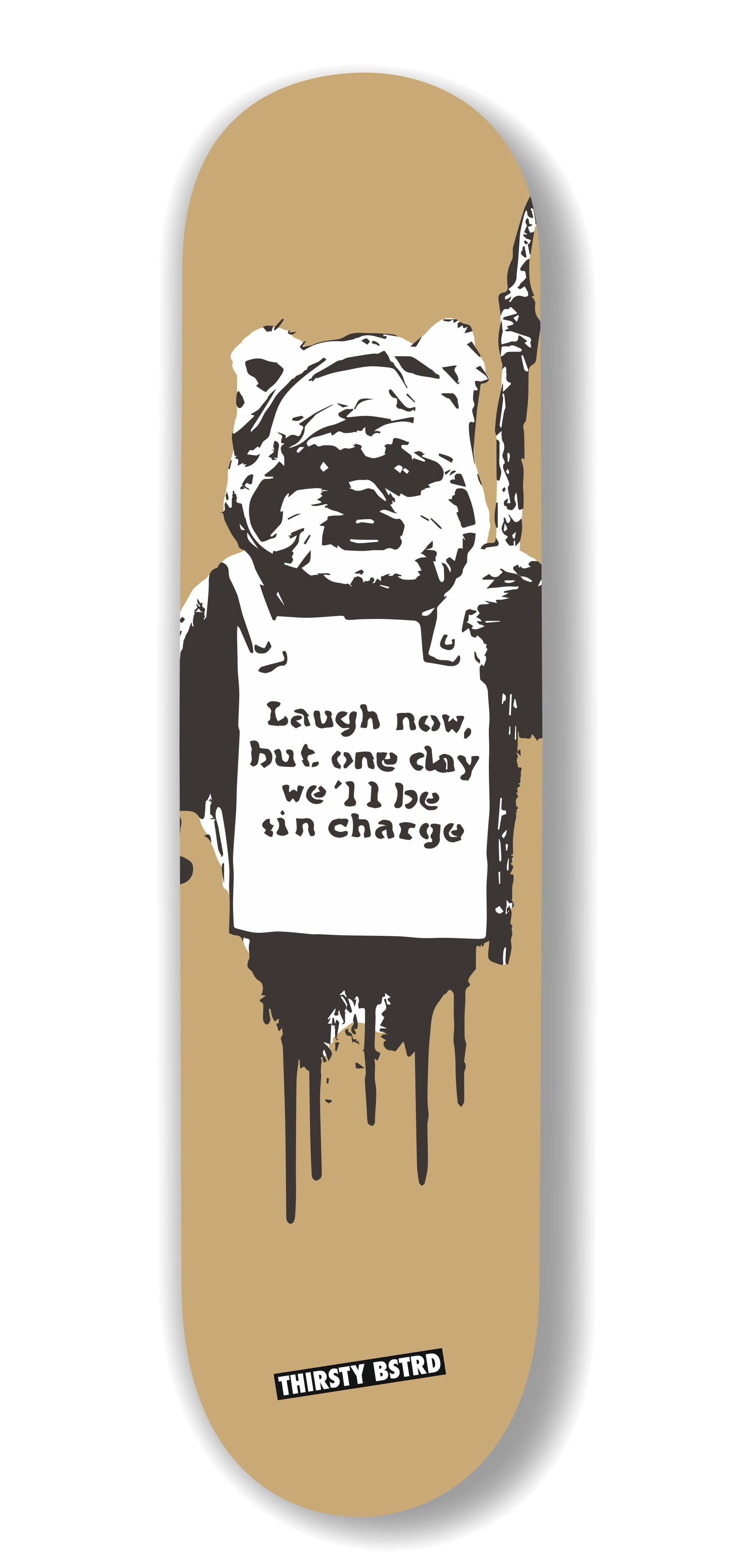 Laugh Now Ewok SK8 by BSTRD ArtAndToys