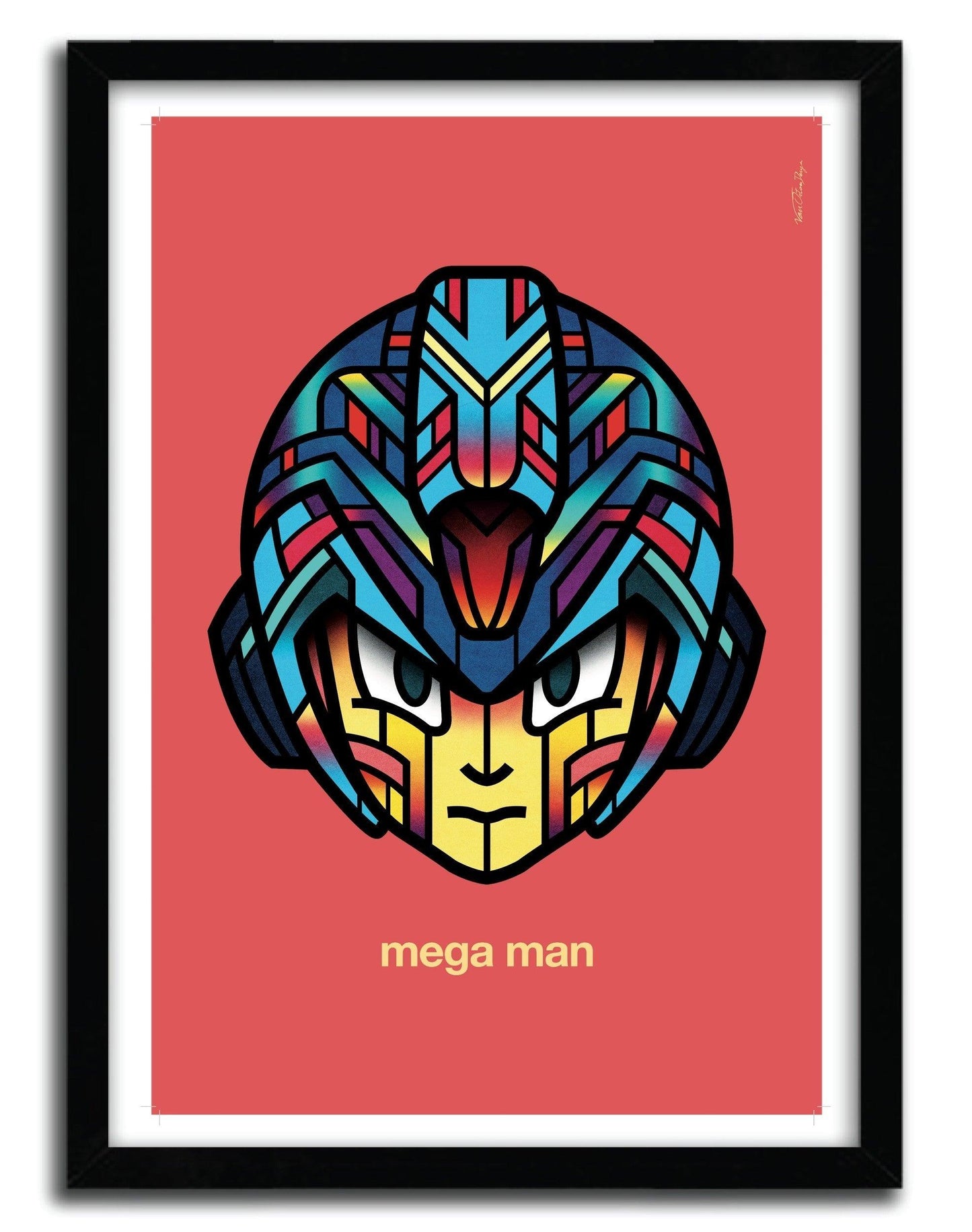 MEGA MAN ( RETROGAMES ) by VAN ORTON ArtAndToys