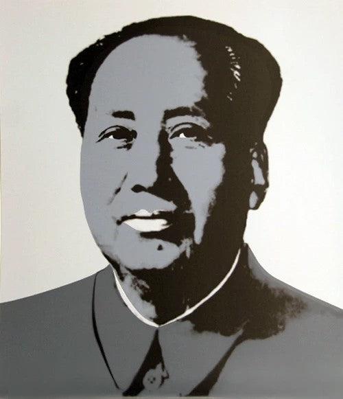Mao Grey Art Print by Andy Warhol ArtAndToys