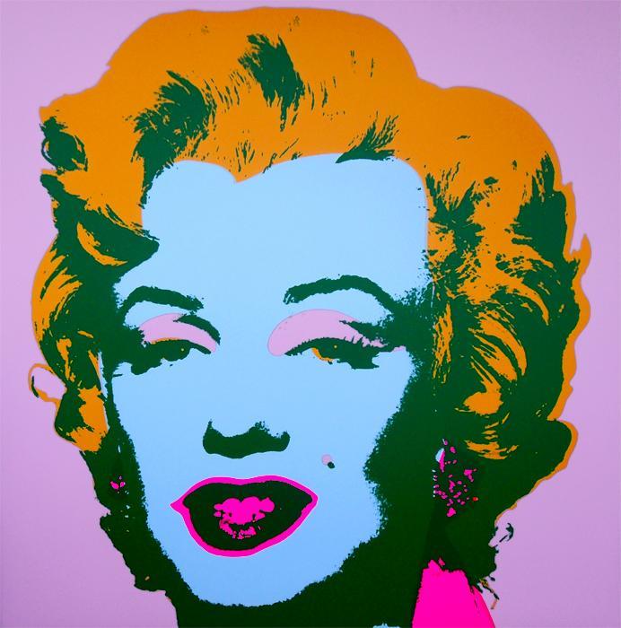 Marilyn 11.28 Art Print by Andy Warhol ArtAndToys