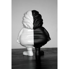 Mc Supersized Black & White by Ron English & K.olin Tribu ArtAndToys
