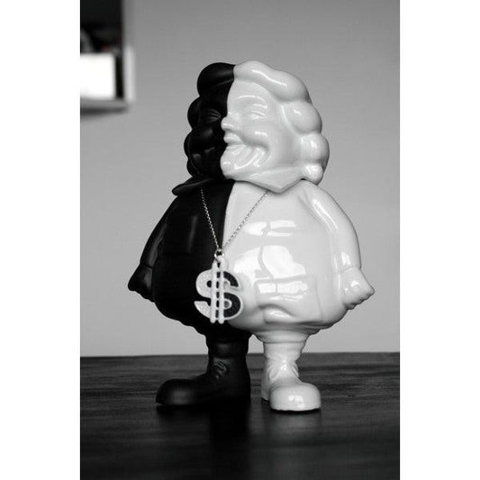 Mc Supersized Black & White by Ron English & K.olin Tribu ArtAndToys