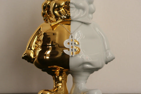 Mc Supersized Gold by Ron English & K.olin Tribu ArtAndToys