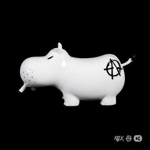 Potamus Black Anarchy by Frank Kozik & K.Olin Tribu ArtAndToys