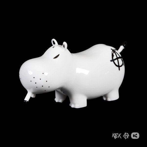 Potamus Black Anarchy by Frank Kozik & K.Olin Tribu ArtAndToys