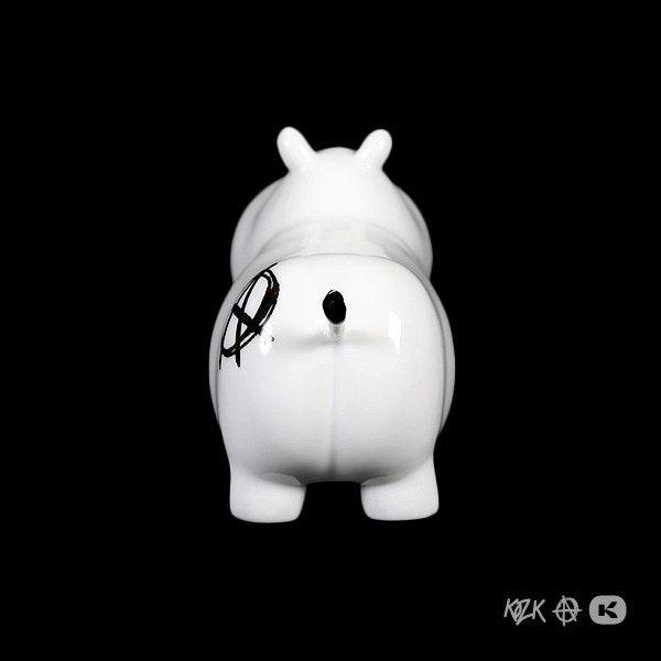 Potamus Black Anarchy by Frank Kozik & K.Olin Tribu ArtAndToys