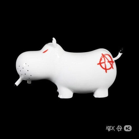 Potamus Red Anarchy by Frank Kozik & K.Olin Tribu ArtAndToys