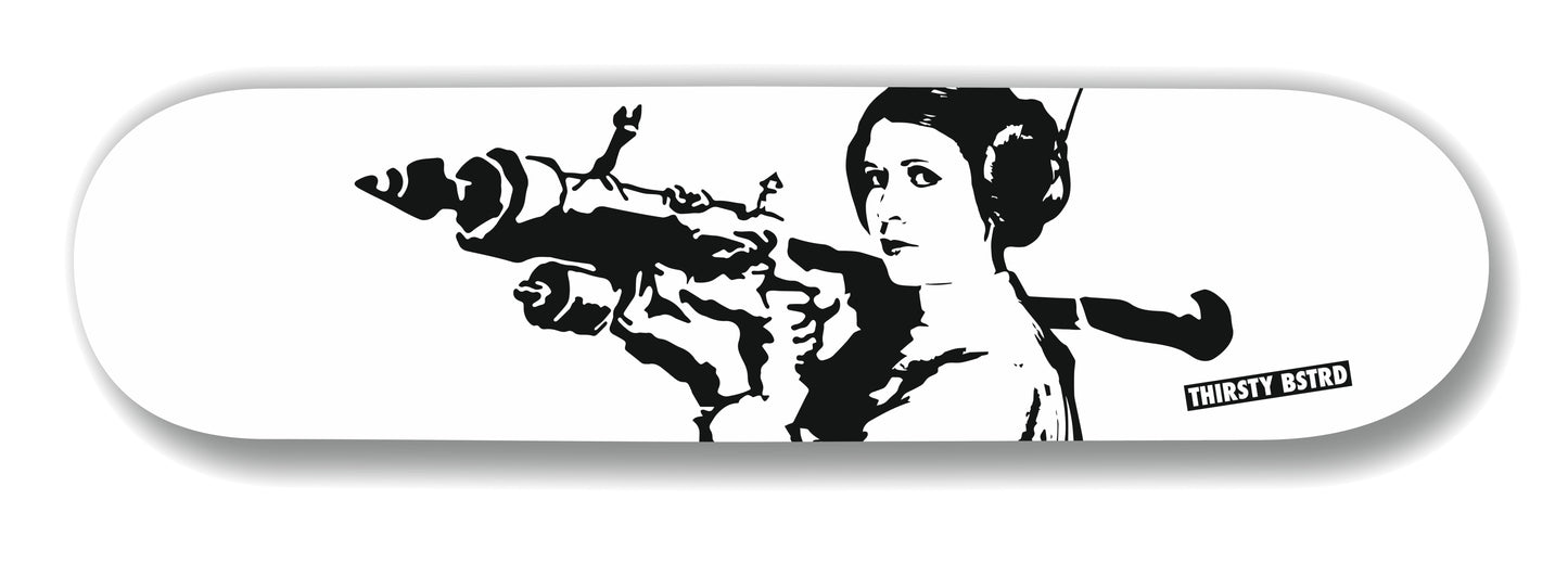 Princess Leia Bazooka Rocket SK8 by BSTRD ArtAndToys