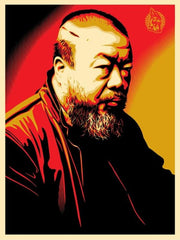 Print AI WEIWEI X COST OF EXPRESSION  by SHEPARD FAIREY alias OBEY ArtAndToys