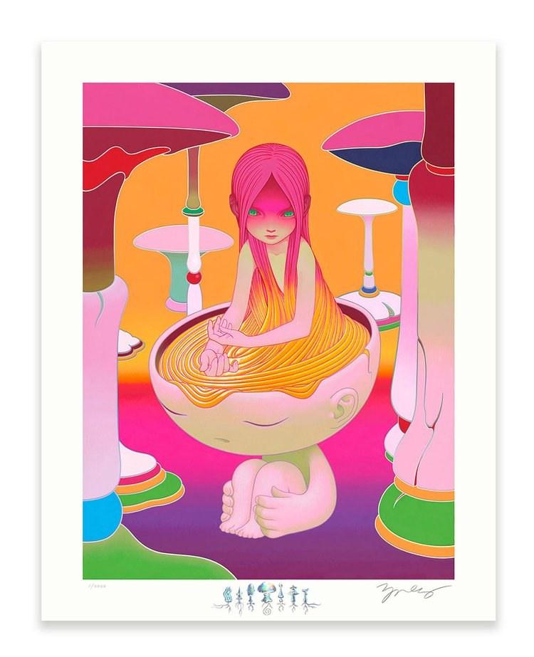 Print BATH by JAMES JEAN ArtAndToys