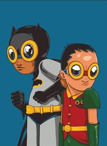 Print DYNAMIC DUO by Hebru Brantley ArtAndToys