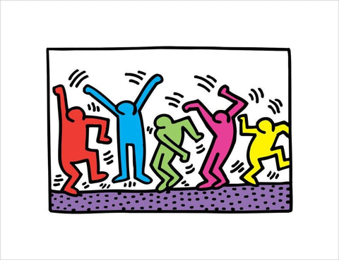 Print Dance by  keith Haring ArtAndToys