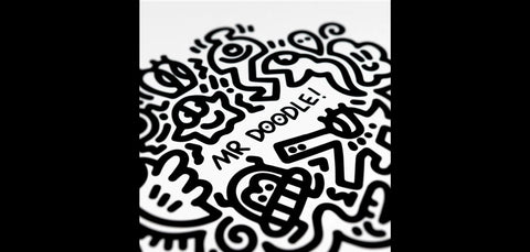 Print Doodle Hug by MR DOODLE ArtAndToys