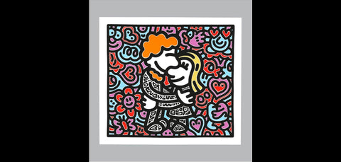 Print Doodle Hug by MR DOODLE ArtAndToys