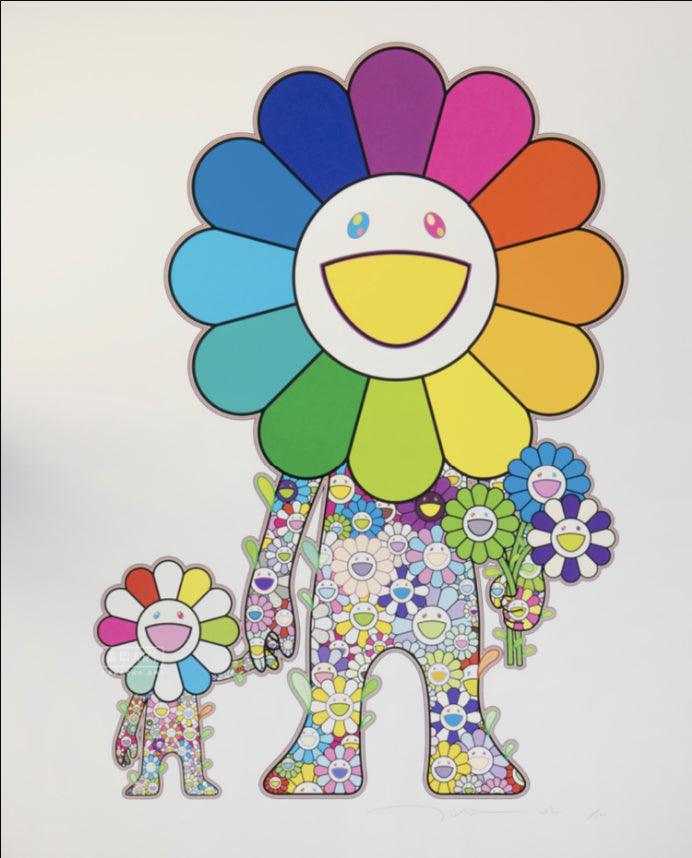 Print FLOWER PARENT AND CHILD by  TAKASHI MURAKAMI ArtAndToys