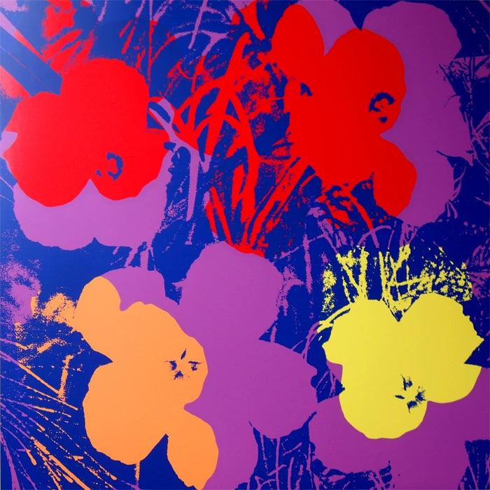 Print Flowers 11.66 Print by Andy Warhol ArtAndToys