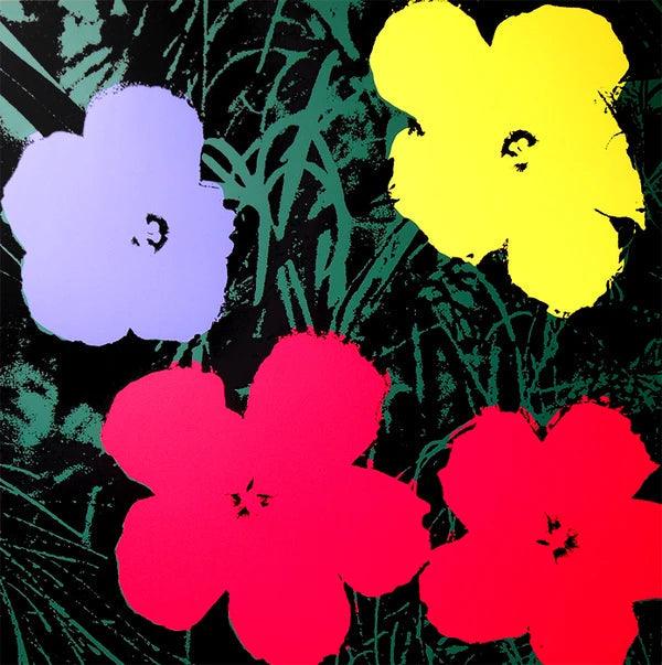 Print Flowers 11.73 Print by Andy Warhol ArtAndToys