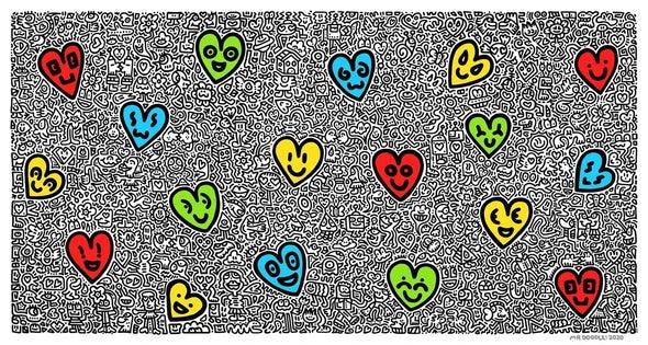 Print HEARTLAND by MR DOODLE ArtAndToys