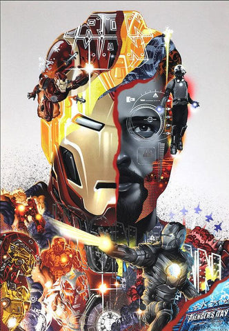 Print IRON MAN  by Tristan Eaton ArtAndToys