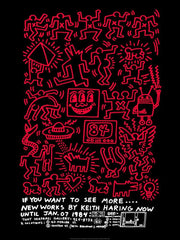 Print If You Want to See More.... 1984 by  keith Haring ArtAndToys