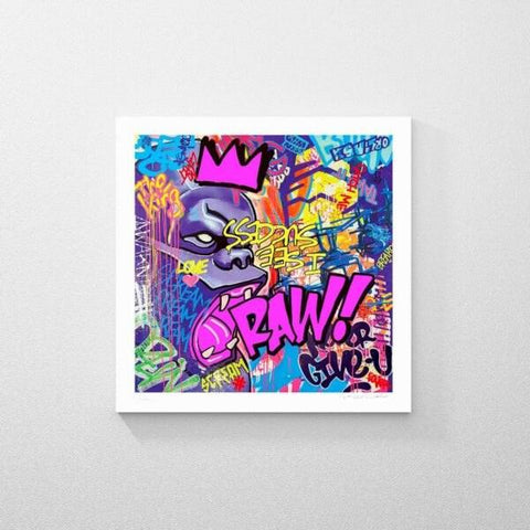 Print RAW ! Purple by Richard Orlinski ArtAndToys