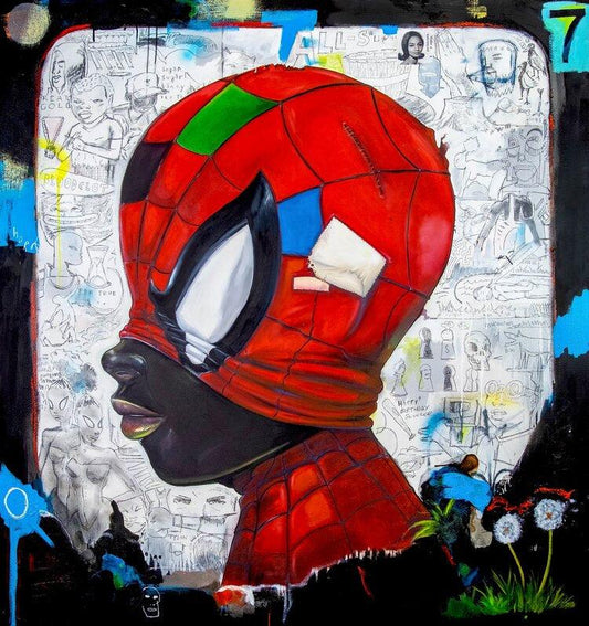 Print The Webs We Weave by Hebru Brantley ArtAndToys