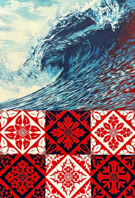 Print WAVE OF DISTRESS by SHEPARD FAIREY alias OBEY ArtAndToys