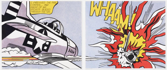 Print WHAAM by ROY LICHTENSTEIN ArtAndToys