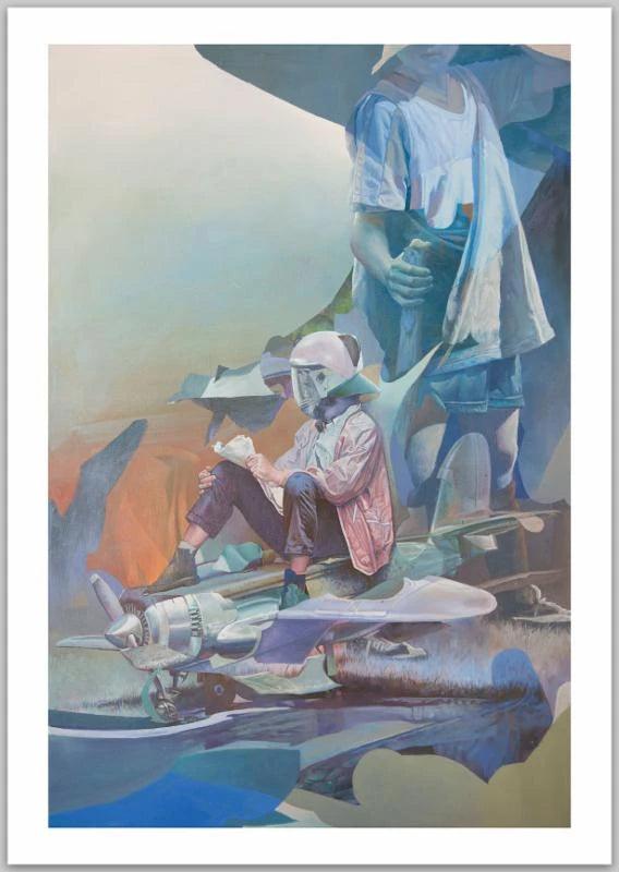 Print While Reading the News by Telmo Miel ArtAndToys