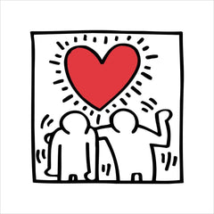 Print be mine by  keith Haring ArtAndToys