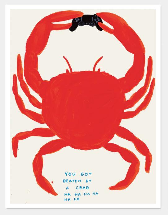 Print crab by Shrigley ArtAndToys