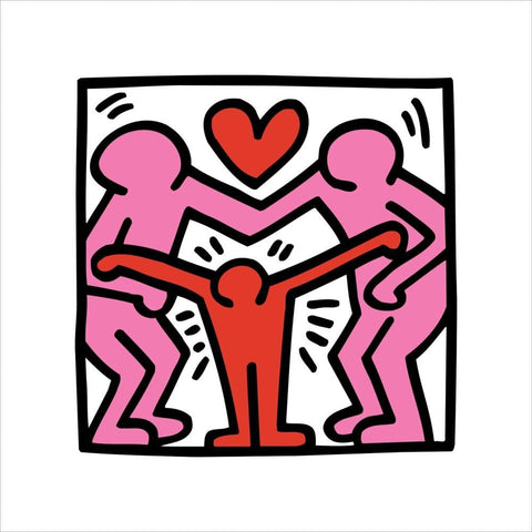 Print family by  keith Haring ArtAndToys