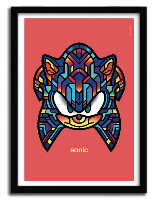 SONIC ( RETROGAMES ) by VAN ORTON ArtAndToys