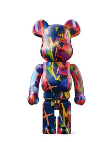 Sculpture 1000% Bearbrick KAWS TENSION ArtAndToys