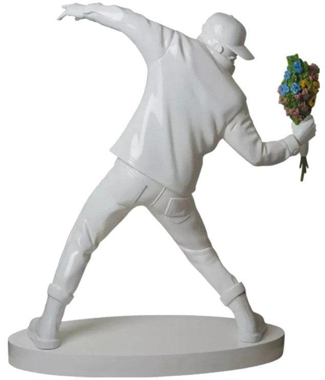 Sculpture 3FT Flower Bomber Sculpture inspired by Banksy x Medicom ArtAndToys