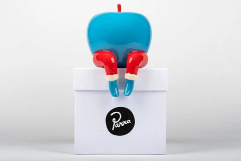 Sculpture AN APPLE ON THE EDGE by PARRA ArtAndToys