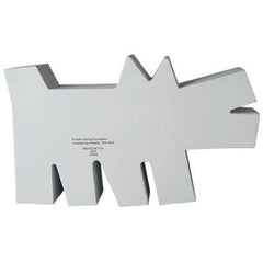 Sculpture Barking Dog Statue White by Keith Haring ArtAndToys