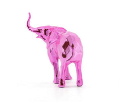 Sculpture ELEPHANT SPIRIT Pink Edition by Richard Orlinski ArtAndToys
