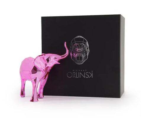 Sculpture ELEPHANT SPIRIT Pink Edition by Richard Orlinski ArtAndToys