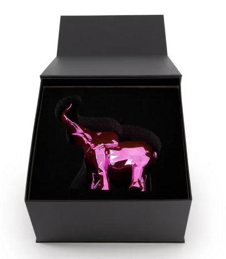 Sculpture ELEPHANT SPIRIT Pink Edition by Richard Orlinski ArtAndToys