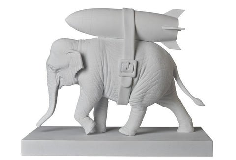 Sculpture ELEPHANT WITH BOMB by BANKSY ArtAndToys