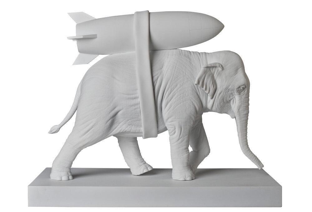 Sculpture ELEPHANT WITH BOMB by BANKSY ArtAndToys