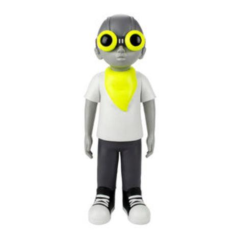 Sculpture Flyboy Volt Mellow  by Hebru Brantley ArtAndToys