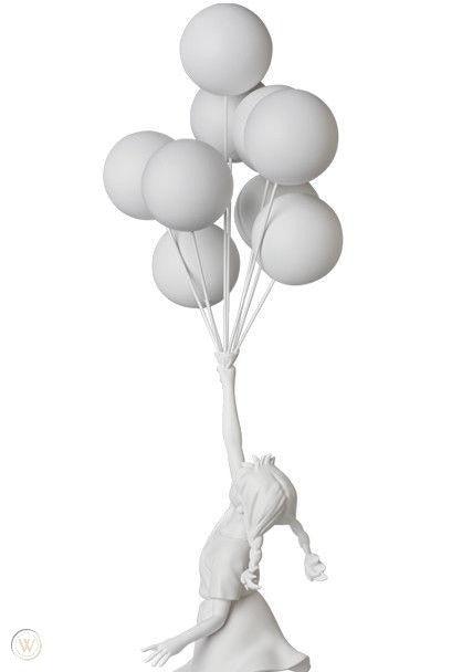 Sculpture Flying Balloons Girl by BANKSY ArtAndToys