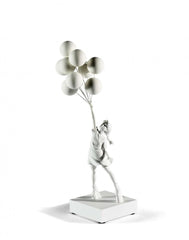 Sculpture Flying Balloons Girl by BANKSY ArtAndToys