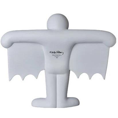 Sculpture Flying Devil Statue White by Keith Haring ArtAndToys