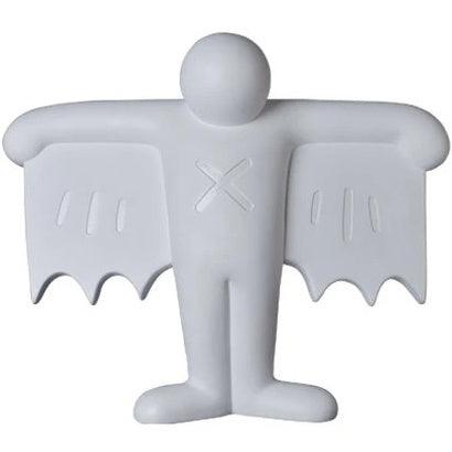 Sculpture Flying Devil Statue White by Keith Haring ArtAndToys