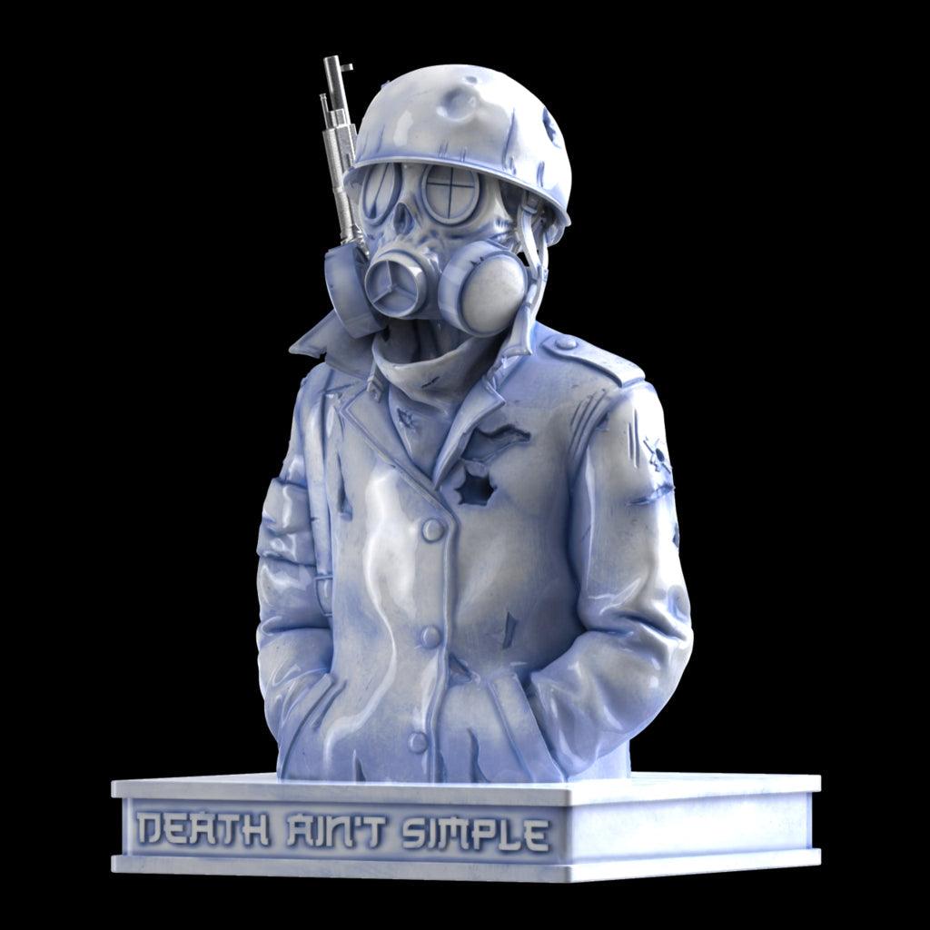 Sculpture  Gas Mask Chamber by R Bowyer ArtAndToys
