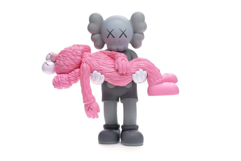 Sculpture Gone Companion Grey and BFF Pink by KAWS ArtAndToys